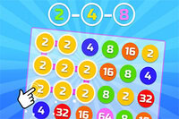 ドットをつなげて消す、簡単で楽しいゲーム