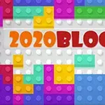 カラフルなブロックが並んでいる背景に「2020BLOCKS」という大きな文字が表示されている画像。