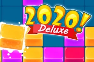 カラフルなブロックと「2020 Deluxe」のロゴが中央に配置されたデザイン。