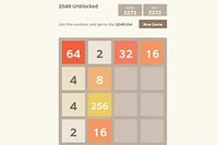 タイルを組み合わせて2048を目指そう