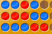 列、行、または斜めに4つのピースをつなげよう