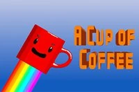 飛ぶコーヒーカップの避けて集めるクラシックゲーム