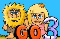 賢い原始人と共にアダムとイブ: GO