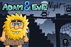 アニメ風のキャラクターが夜の背景に立っている。