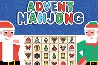 クリスマス設定の接続麻雀ゲーム