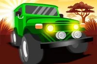 アフリカの砂埃舞う道でレースの準備はできていますか