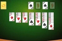 ゲーム開始時に7つのタブロー山札が配られます
