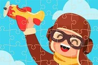 飛行機パズルは楽しいオンラインパズルゲーム