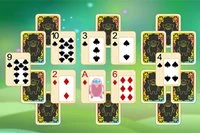 宇宙人を助けるピラミッドソリティアゲーム