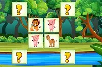 カードをクリックして動物の赤ちゃんを見つけよう