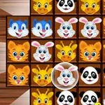 動物の顔が並んだカラフルな3x3のグリッド。