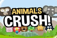 Animals Crushは、動物のロゴを3つ以上揃えるゲームです