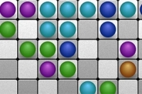 ゲームの目的は同じ色のボールを一直線に並べることです。