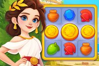 古代ギリシャを舞台にしたマッチ3ゲーム、Athena