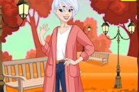 かわいい秋の女の子を着せ替えしよう！