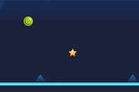 ボールをバウンドさせて星を集めよう