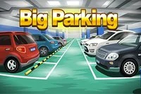 指定された駐車スポットに車を安全に駐車