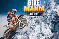 冬用ライディングスーツを着て、氷を割らないで！