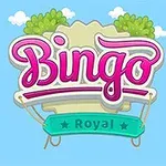 青空を背景に「Bingo Royal」と書かれたロゴ。