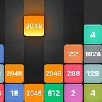 カラフルな数字のブロックが並んでいる画像。