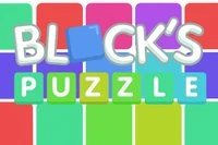 色付きブロックを配置し、縦横のラインを埋めよう