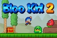 Bloo Kid 2はレトロスタイルの2Dプラットフォームゲーム