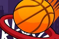 プラットフォームからボールをフープに入れろ