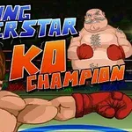 赤いグローブをはめた二人のボクサーがリング上で対戦しているイラスト。