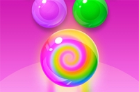 甘い世界で楽しむBubble Shooter Candy 3