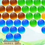 色とりどりのカラフルな玉が互いに隣接して並んでいる画像。