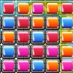 カラフルな四角形のブロックがグリッド状に配置されている画像。