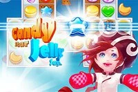 キャンディスターは夢中になるマッチ3パズルゲーム