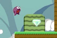 タイミングよくジャンプするゲーム