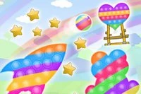 Cannon Ball + Pop It Fidgetは30レベルのポップイットゲーム