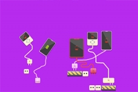 このモダンパズルゲームで、スマホを充電