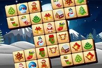クリスマスをテーマにしたシンプルマージャンゲーム