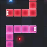 カラフルなブロックが黒い背景に配置されている画像。