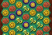 スチームパンクテーマのマッチ3ゲームでカブトムシを修理