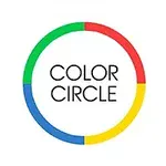 色の分かれた円と中央に「COLOR CIRCLE」の文字。