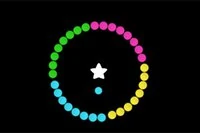正しい色を通過して障害物をクリア