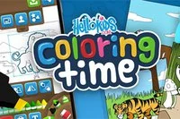 子供向け楽しいぬりえブック