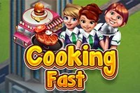 直感的な操作のクッキングゲーム