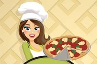エマと一緒においしいマルゲリータ風ピザを作ろう