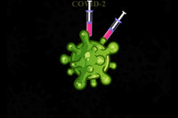 COVID-19ウイルス細胞を多く注入
