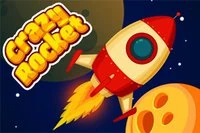 ロケットを前進させ、障害物を避けて星を集めよう