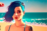 ゲームではビーチマネージャーとしての役割を担います