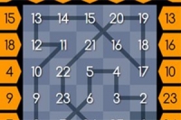 ユニークな毎日のパズルゲーム: 1から25
