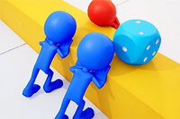 ダイスプッシュ3Dは楽しいサイコロ投げパズルゲーム