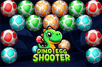 カラフルな太古の世界が舞台の楽しいゲーム、Dino Egg Shooter