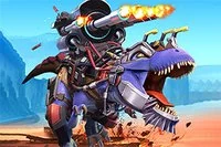 人類がよく争うように、恐竜も好戦的です。